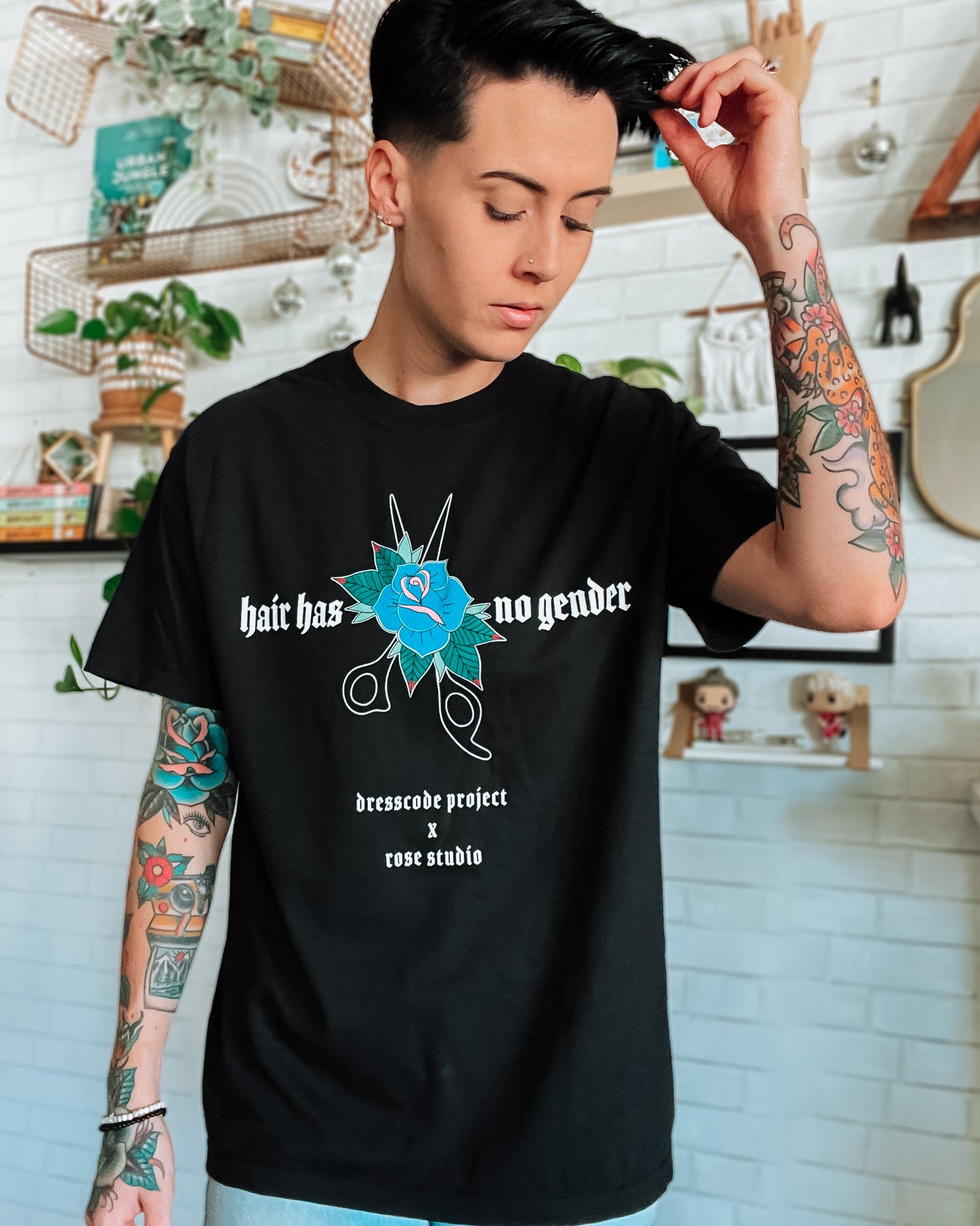 Hair Has No Gender T-Shirt