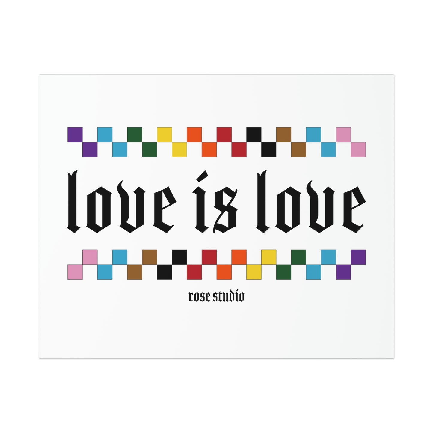 Love is Love Wall Print